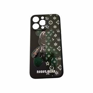 Robot Bear Green Phone Case iPhone 14 Pro Max